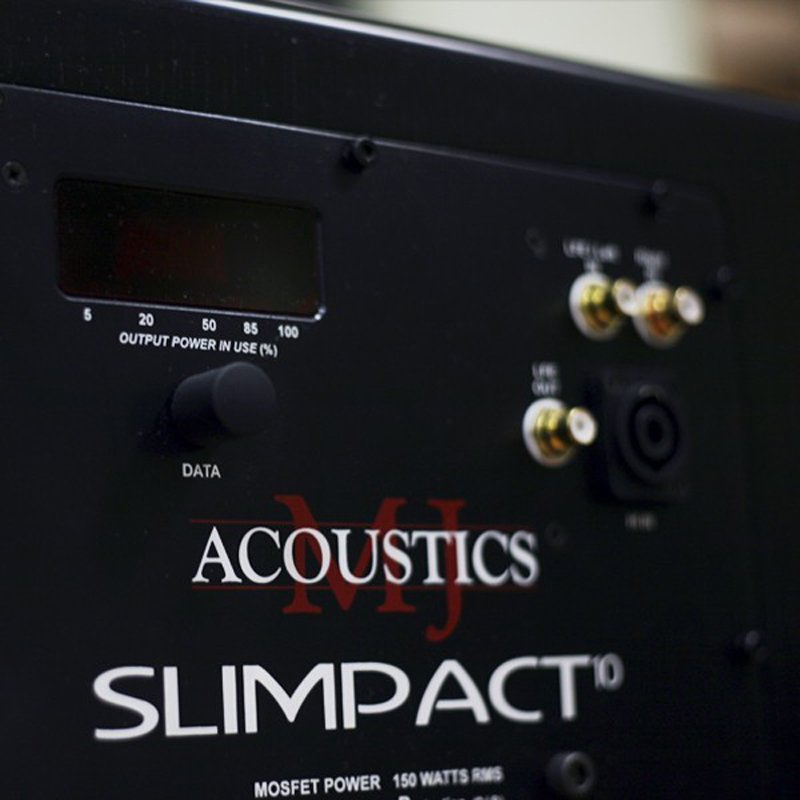 Сабвуфер MJ Acoustics Slimpact 10 light oak