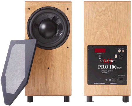 Сабвуфер MJ Acoustics Pro 100 Mk II cherry