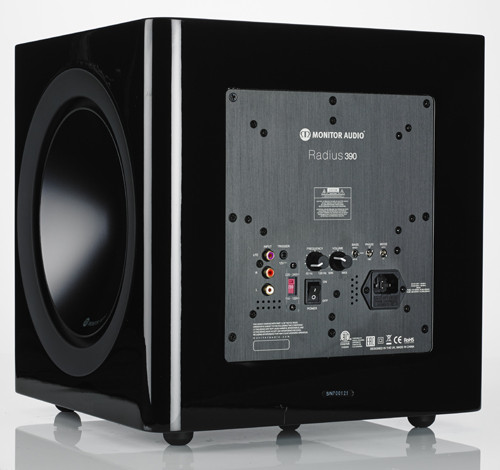 Сабвуфер Monitor Audio Radius 390 black gloss