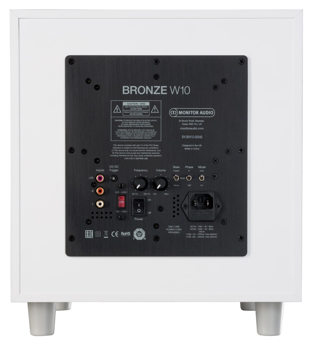 Сабвуфер Monitor Audio Bronze W10 (6G) Urban Grey