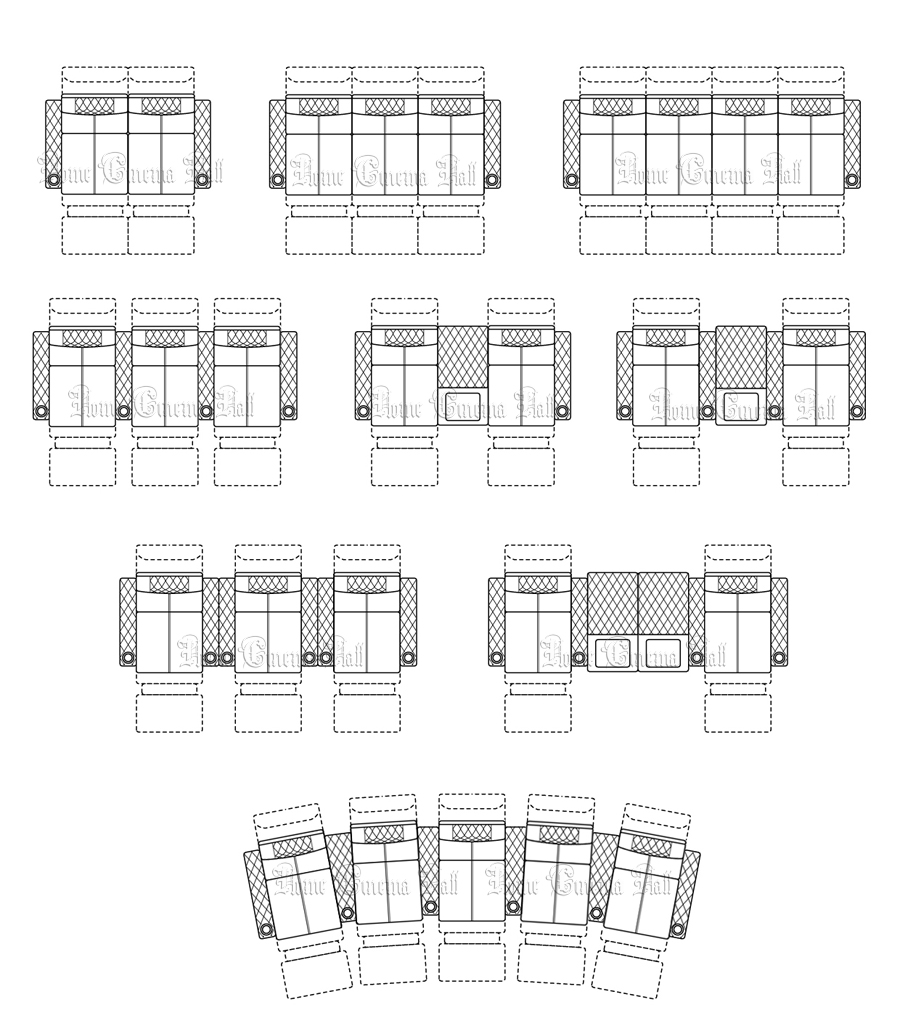 Диван Argo трехместный