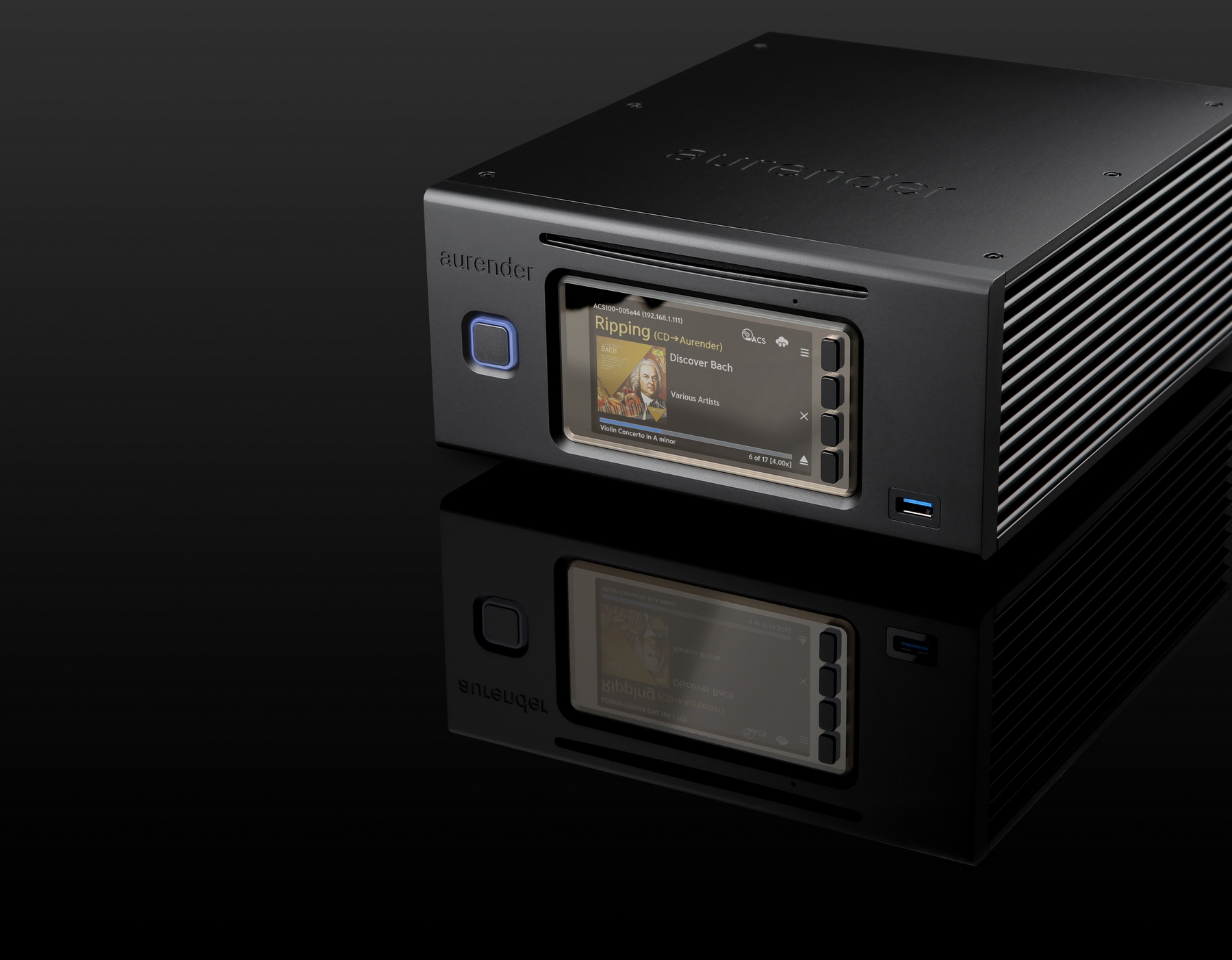 Аудиосервер Aurender ACS100 2TB Black