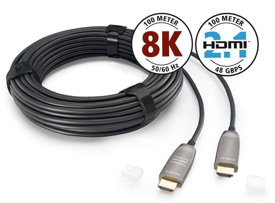 HDMI-кабель Eagle Cable Profi HDMI 2.1 LWL 10K, 120 Hz, 8 m, 313245008
