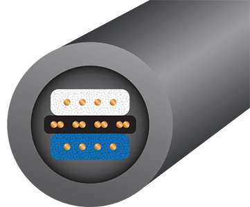 Кабель межблочный аудио Wire World Equinox 8 Interconnect 0.5m Pair (EQI0.5M-8)