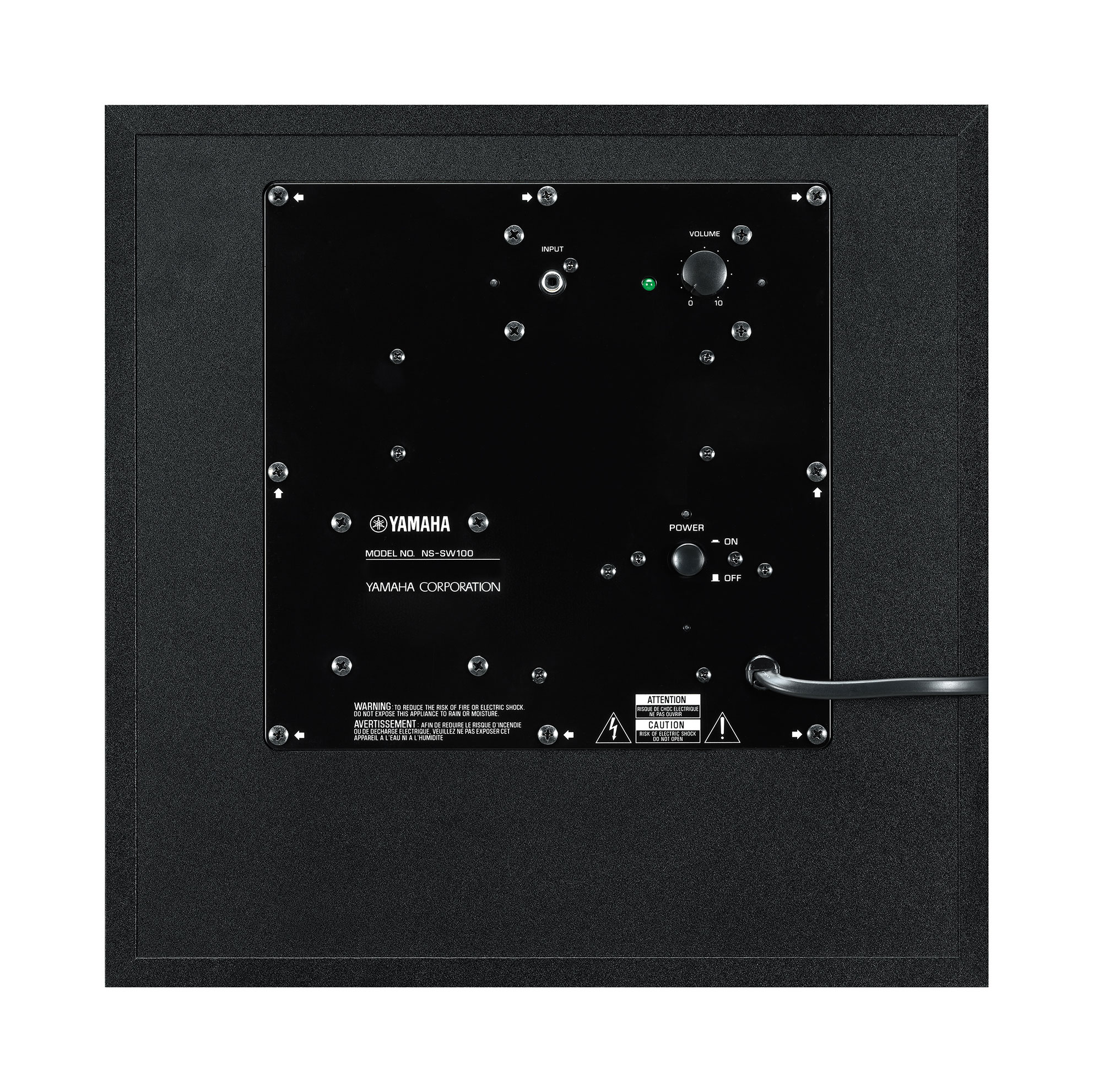 Сабвуфер Yamaha NS-SW100 black