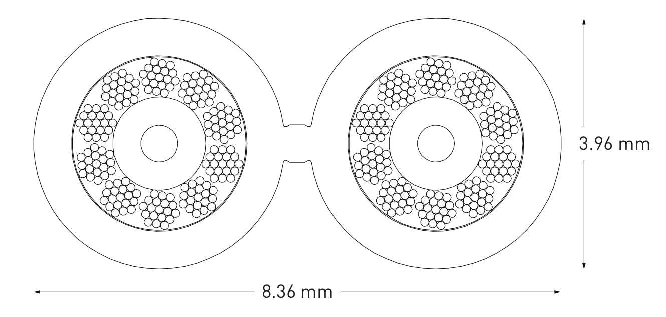 Кабель QED XT25 (QE1325) м/кат