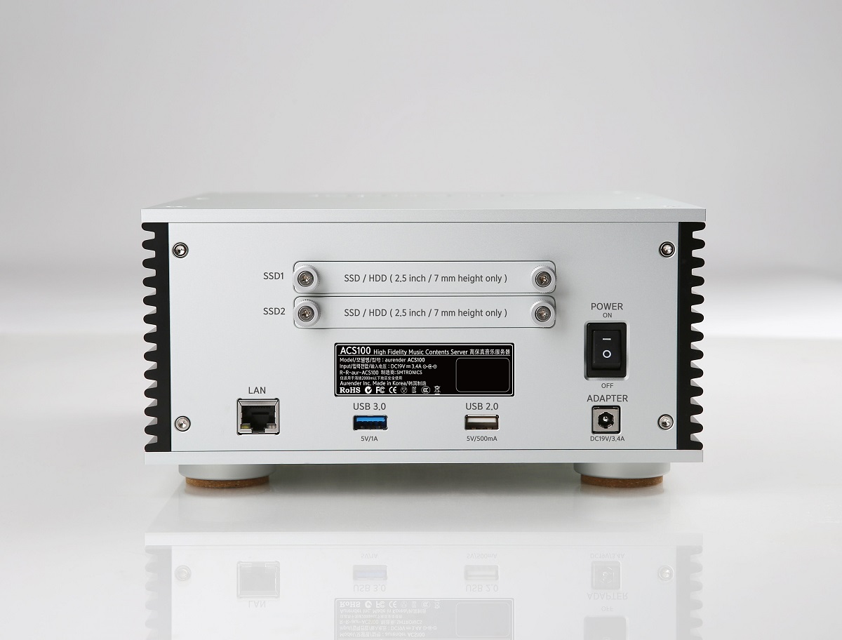 Аудиосервер Aurender ACS100 4TB Silver