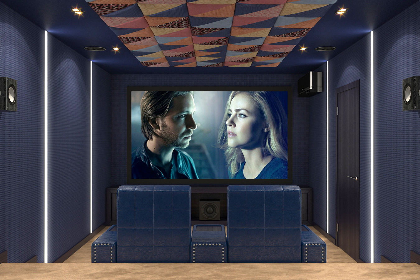 Акустические потолочные панели Home Cinema Hall