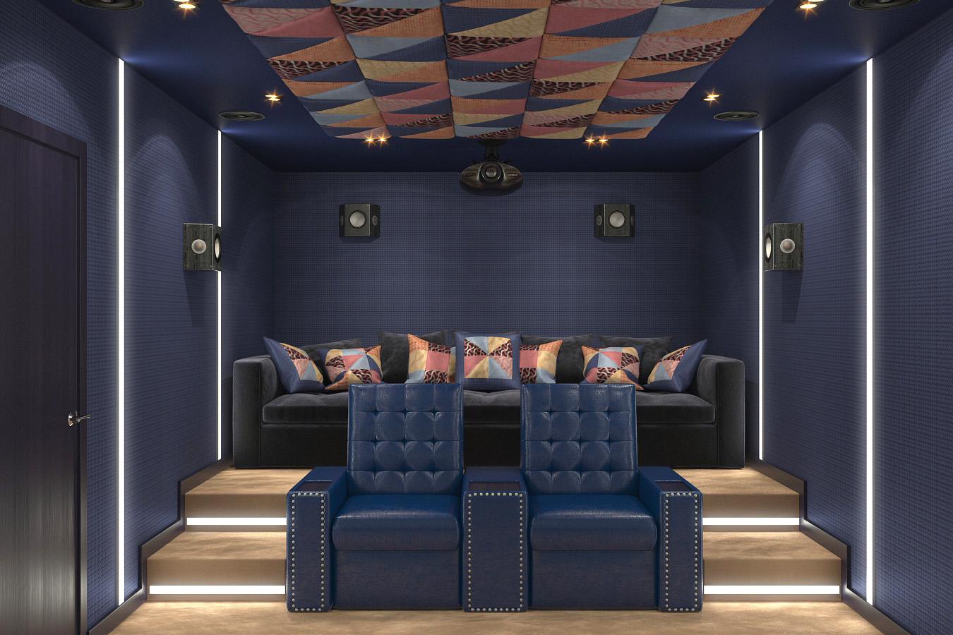 Акустические потолочные панели Home Cinema Hall