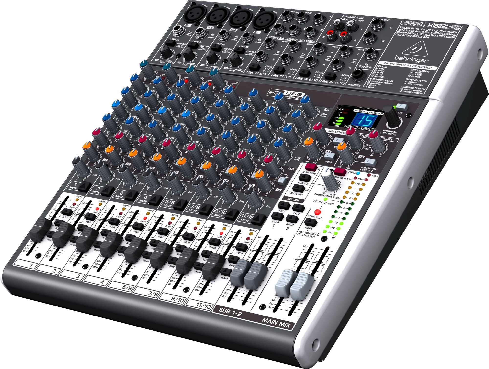 Микшерный Пульт Behringer Qx2222usb Купить