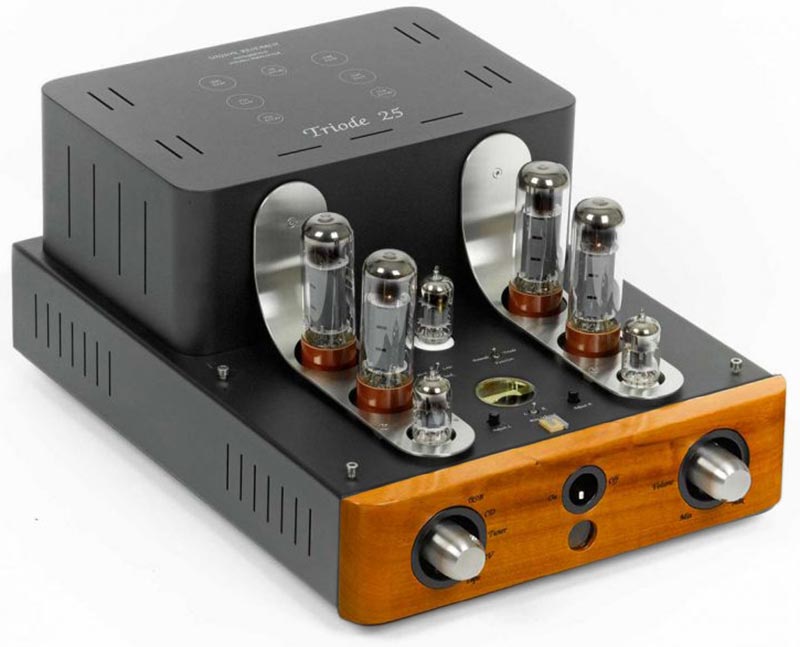 Ламповый интегральный усилитель Unison Research Triode 25 USB/DAC Cherry