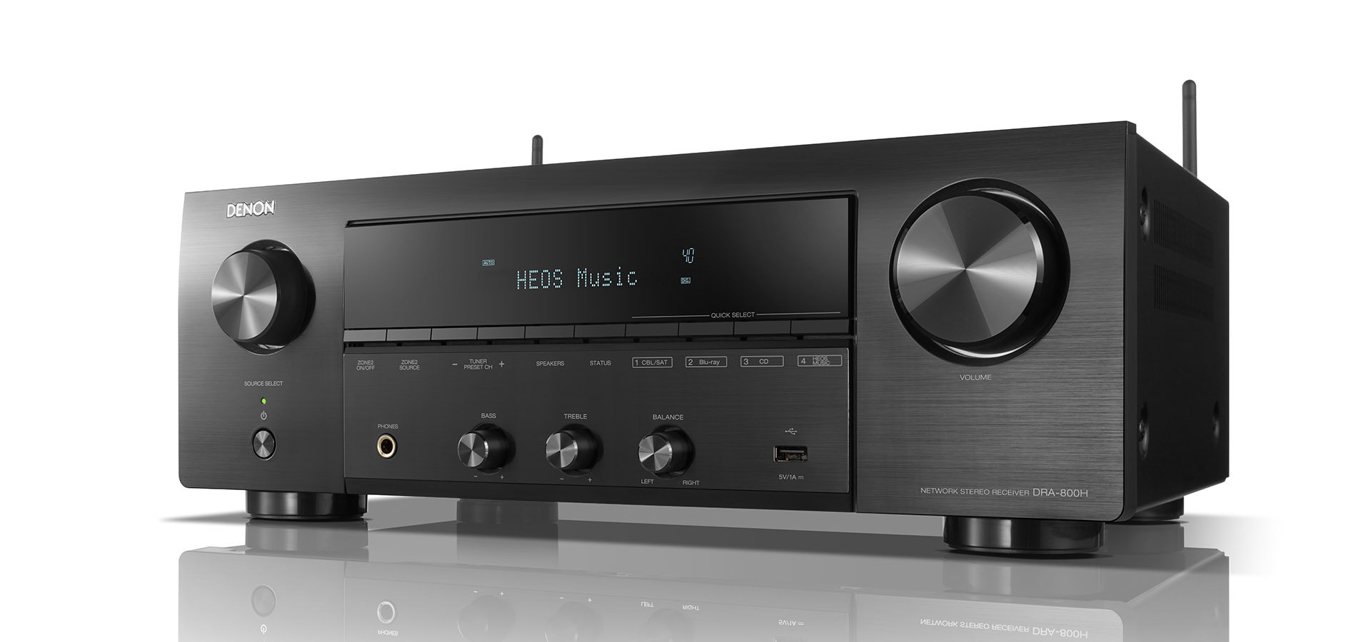 Стереоресивер Denon DRA-800H black