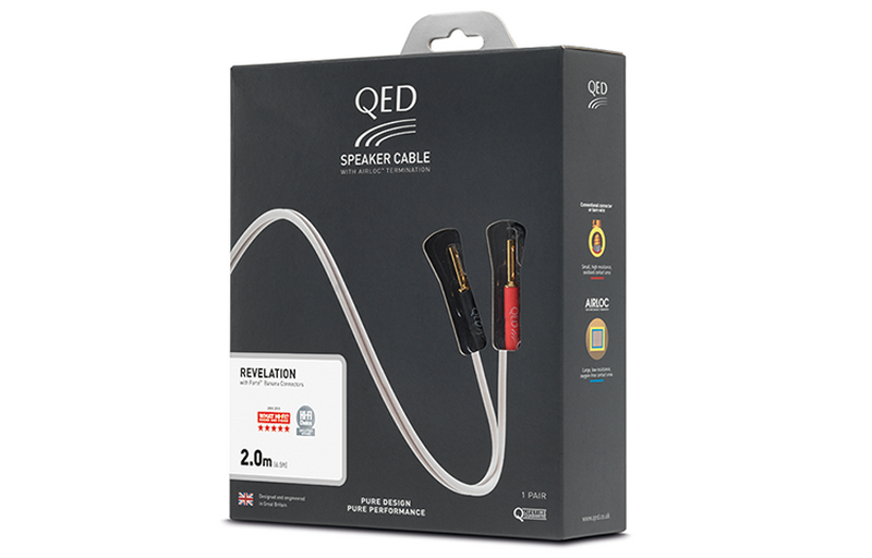 Акустический кабель QED Revelation Pre-Terminated Speaker Cable 2.0m QE1440