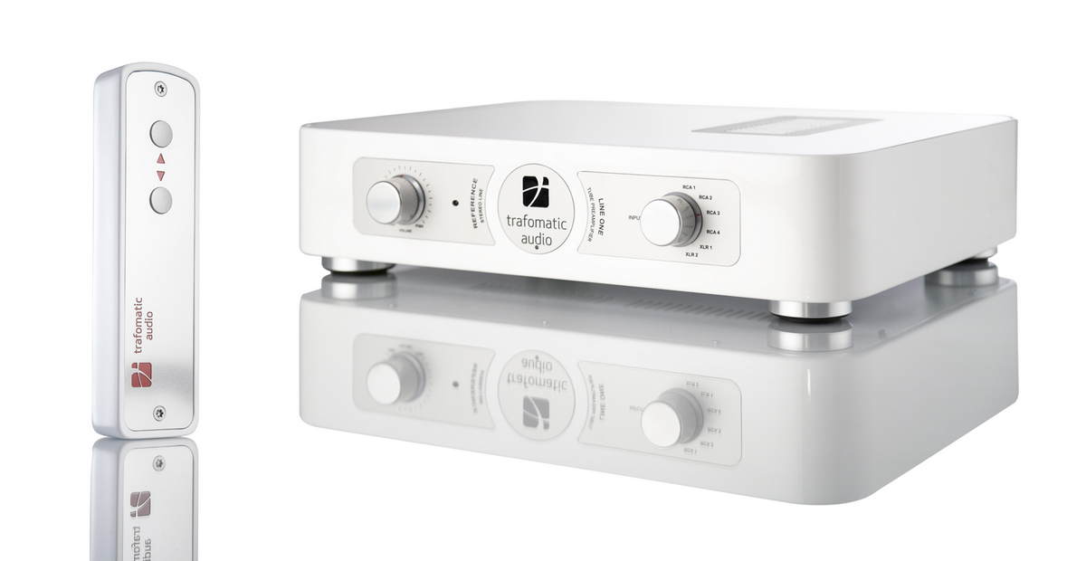 Предварительный ламповый усилитель Trafomatic Audio Reference Line One (white)