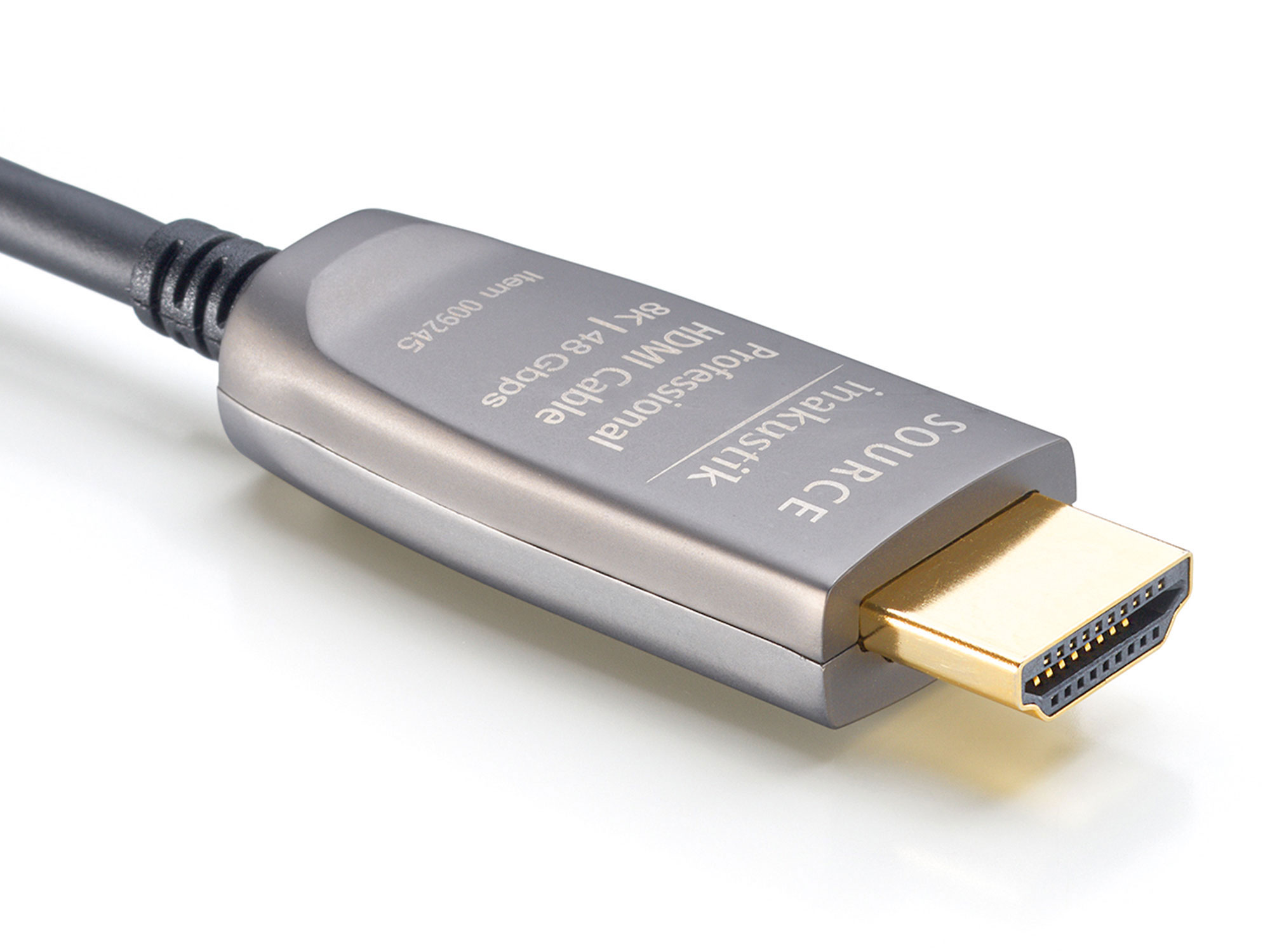 HDMI-кабель In-Akustik Profi HDMI 2.1 Optical Fiber Cable 8K 48Gbps 20m, 009245020
