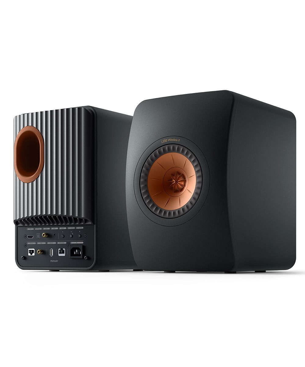 Полочная акустика KEF LS50 Wireless II Carbon Black