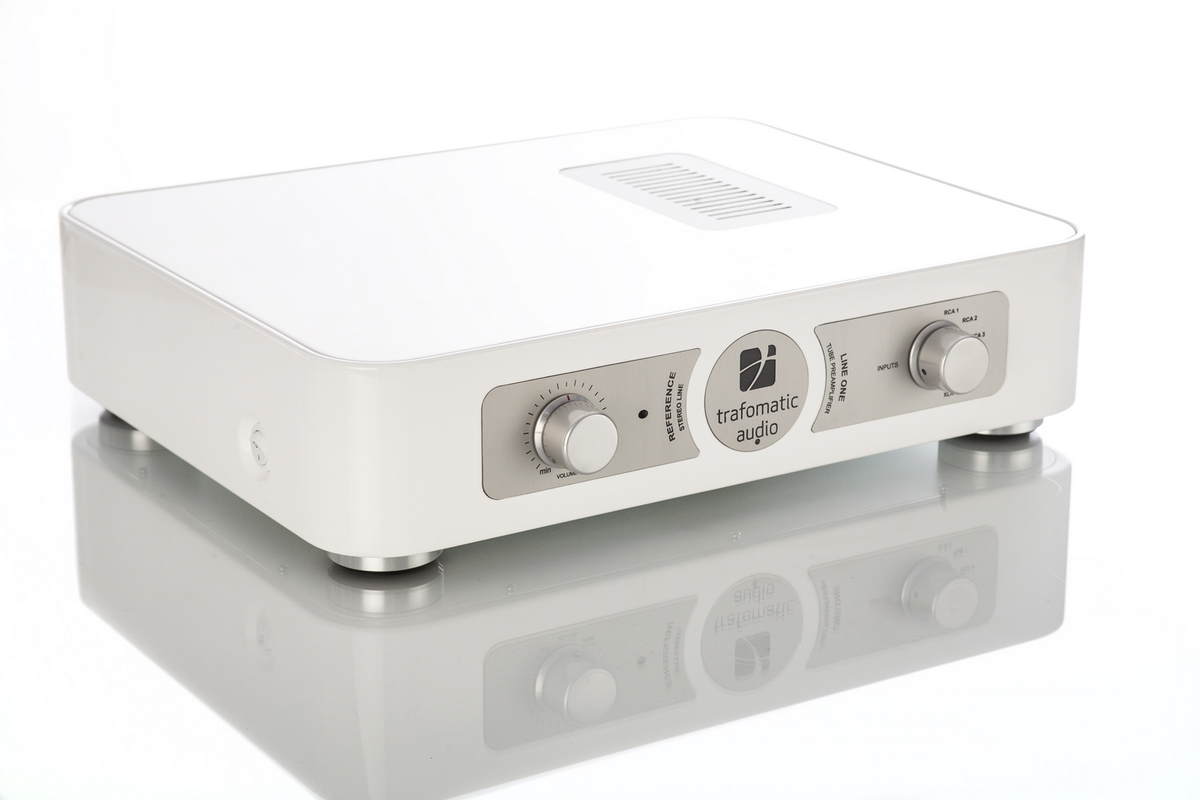 Предварительный ламповый усилитель Trafomatic Audio Reference Line One (white)