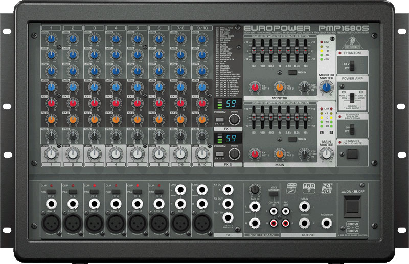 Микшерный пульт Behringer PMP1680S