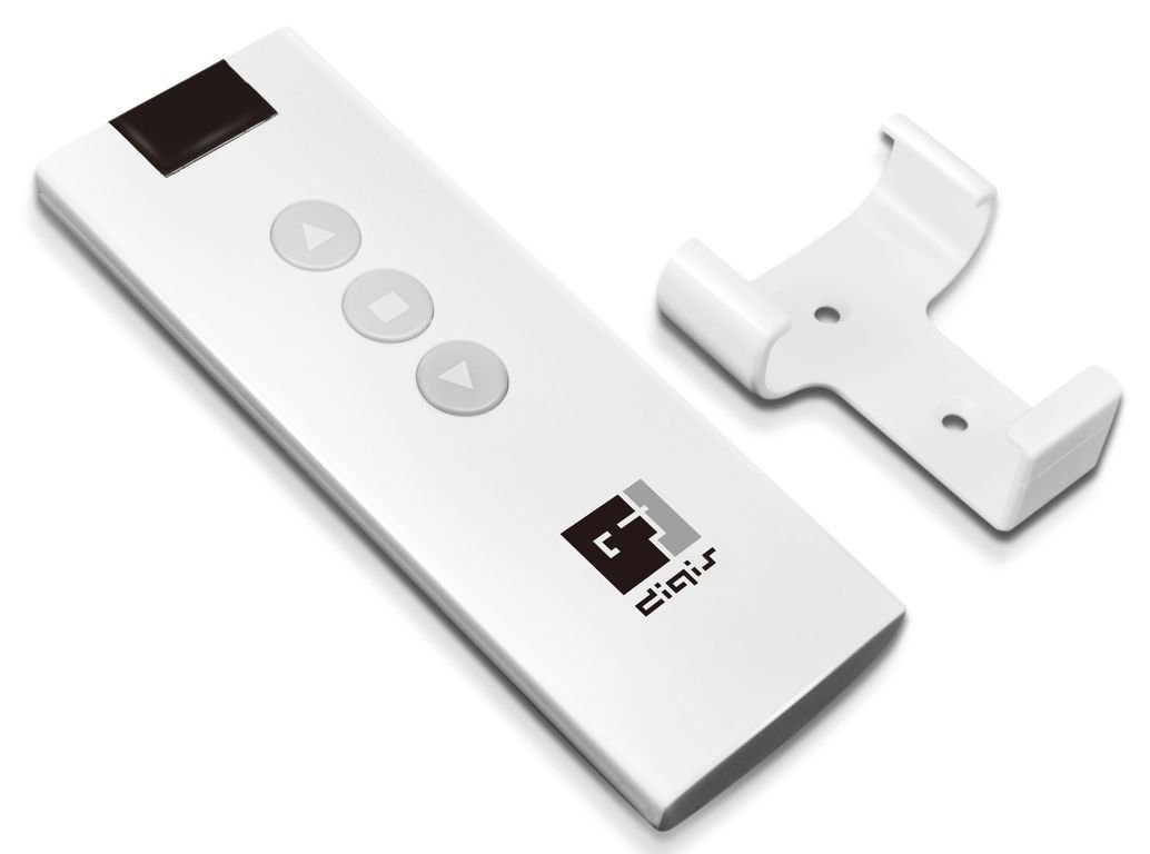 Экран настенный с электроприводом Digis Ellipse DSEES-16905W_50 MW, корпус Белый, 16:9, 131", 300x220 (290x163), RS232, ИК, пульт ДУ, триггер