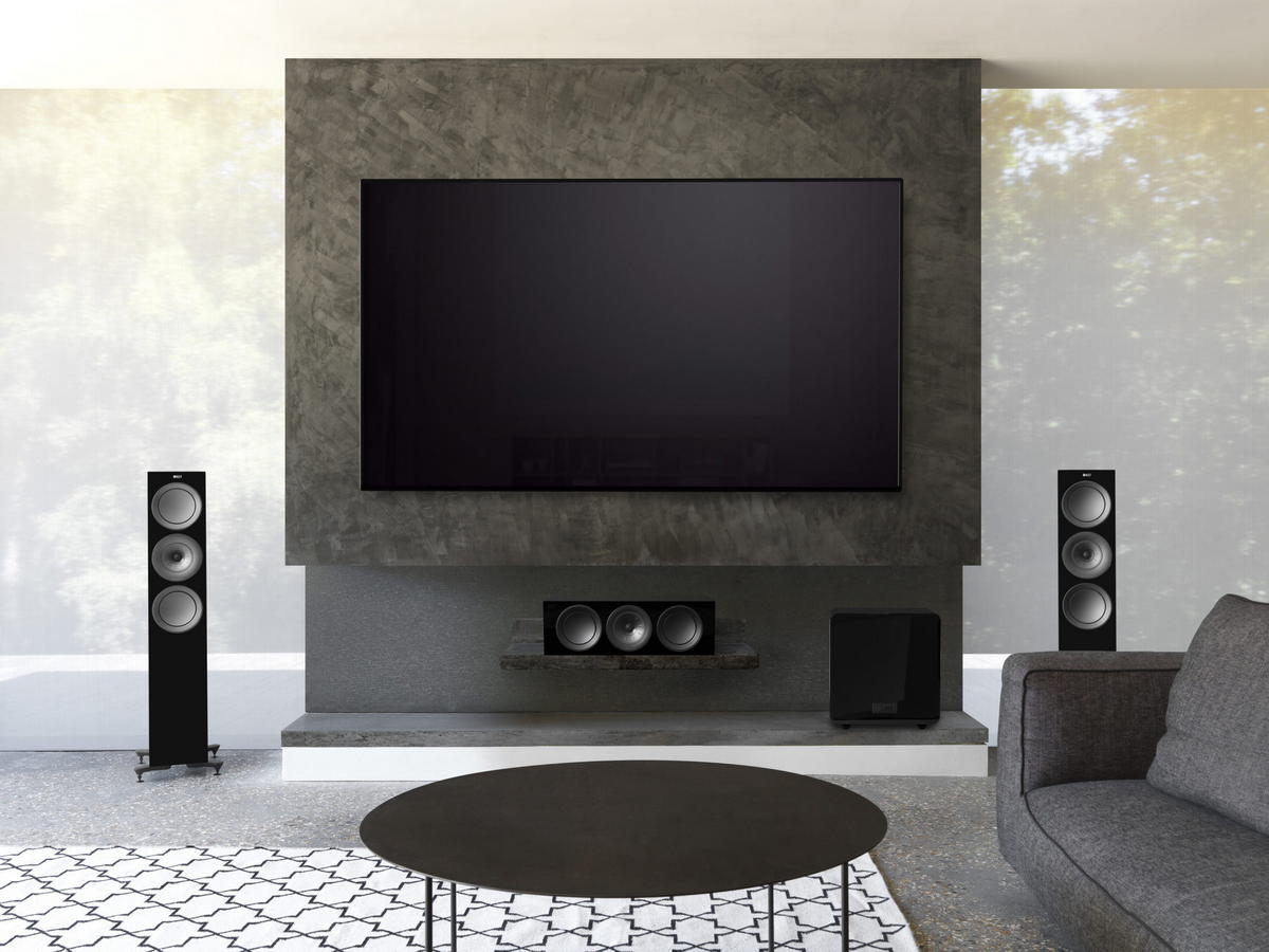 Сабвуфер KEF KF92 Black Gloss