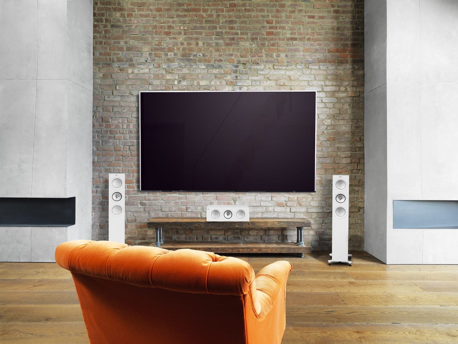 Напольная акустика KEF R7 Gloss White
