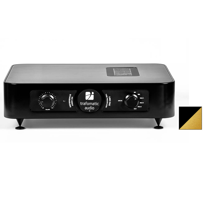 Ламповый усилитель Trafomatic Audio Reference Line One (black/gold finish)