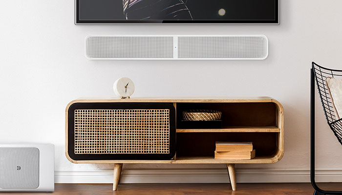 Саундбар Bluesound PULSE SOUNDBAR PLUS white