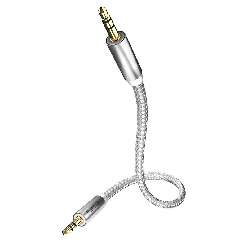 Кабель межблочный In-Akustik Premium MP3 Audio Cable 3.5 Phone plug 0.75m #0041010075