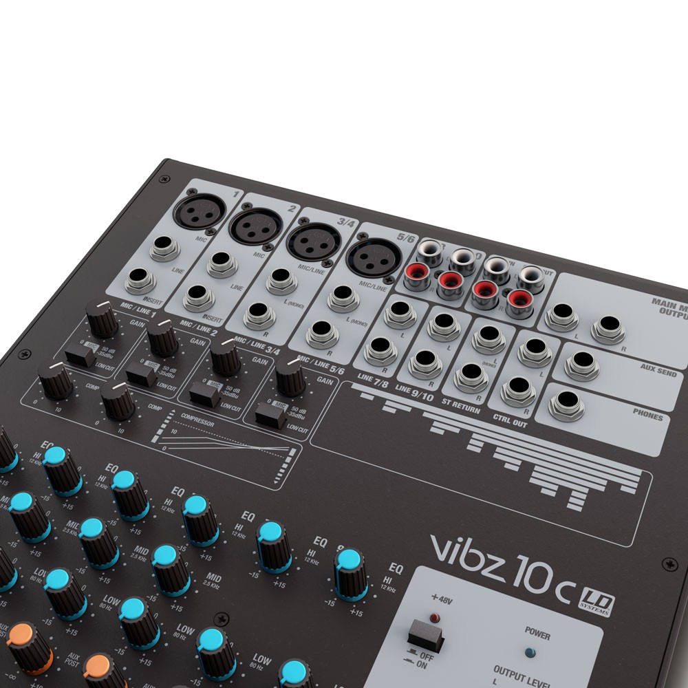 Аналоговый микшер LD Systems VIBZ 10 C