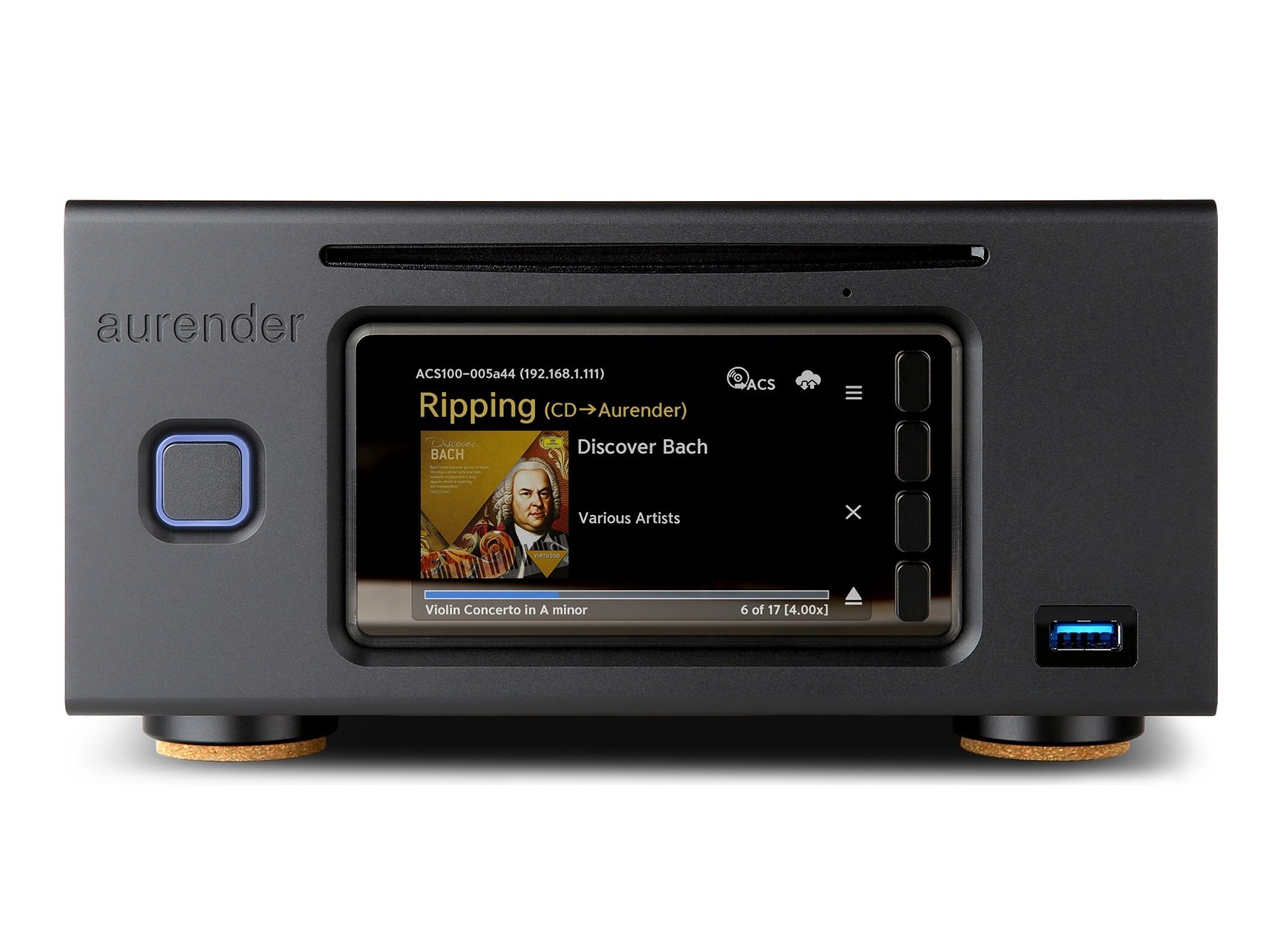 Аудиосервер Aurender ACS100 2TB Black