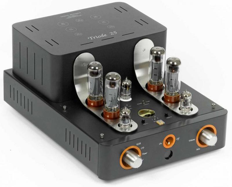 Ламповый интегральный усилитель Unison Research Triode 25 USB/DAC black