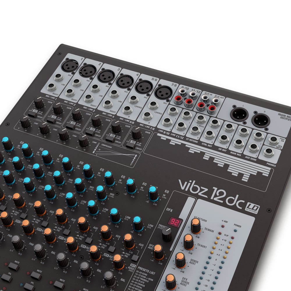 Аналоговый микшер LD Systems VIBZ 12 DC