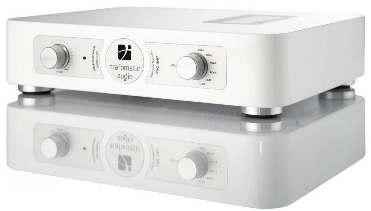 Предварительный ламповый усилитель Trafomatic Audio Reference Line One (white)