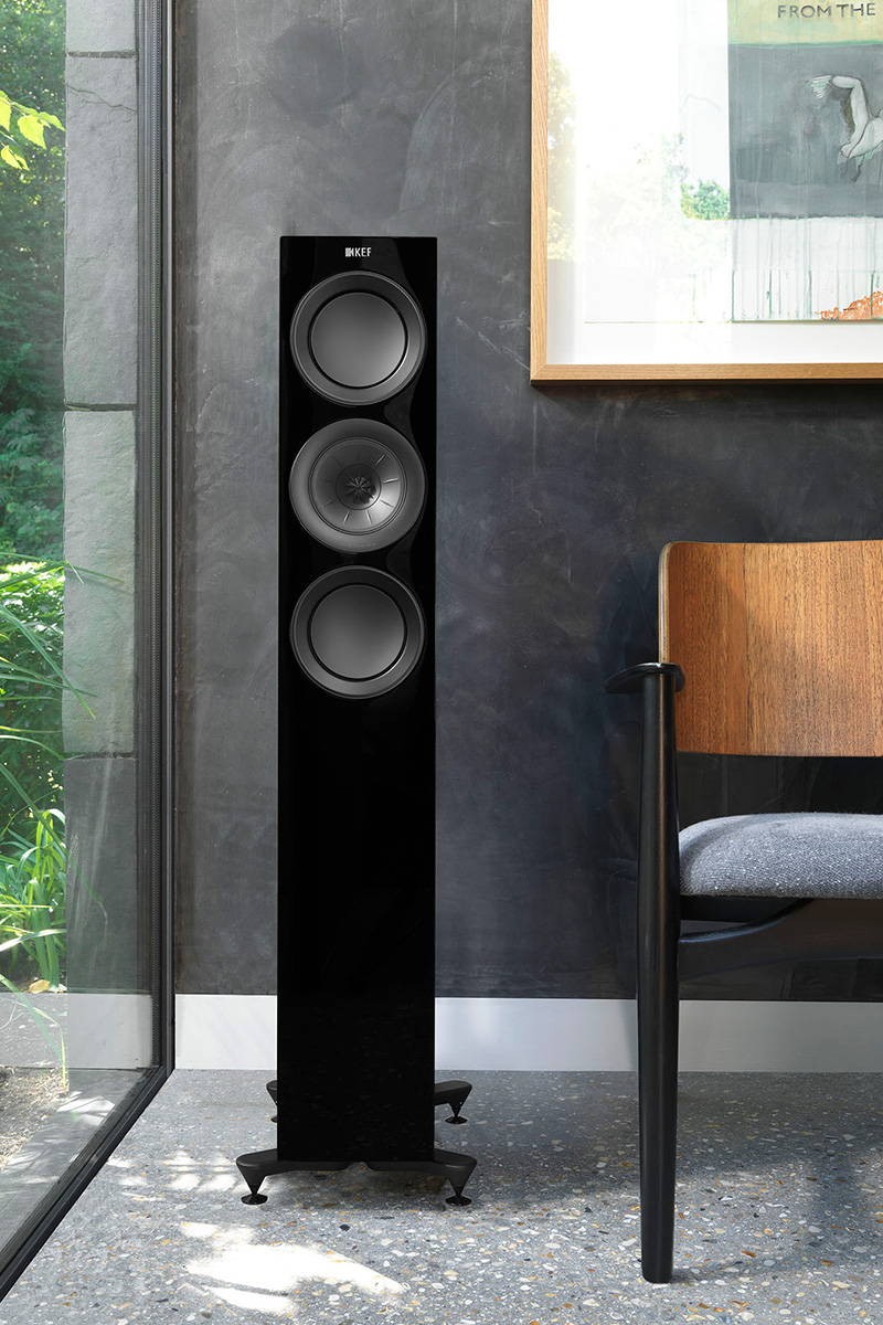 Напольная акустика KEF R5 Gloss Black