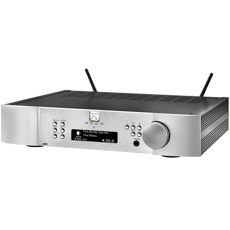 Сетевой проигрыватель SIM Audio Moon 390 Preamplifier, Network Player, DAC (Silver)