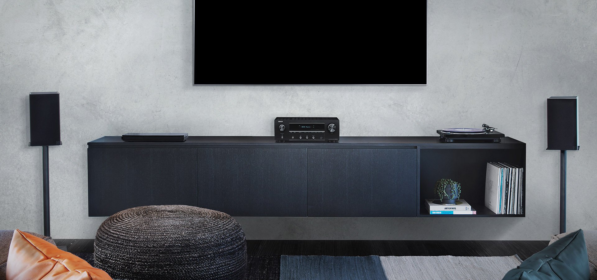 Стереоресивер Denon DRA-800H black