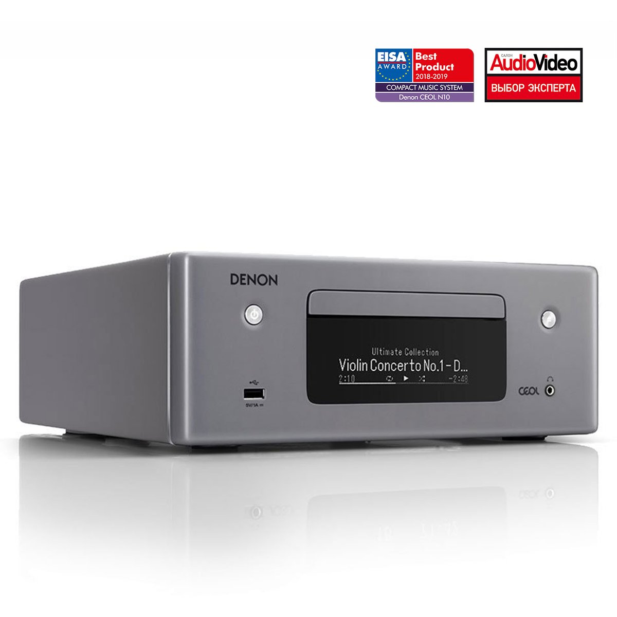 CD ресивер Denon RCD-N10 Grey