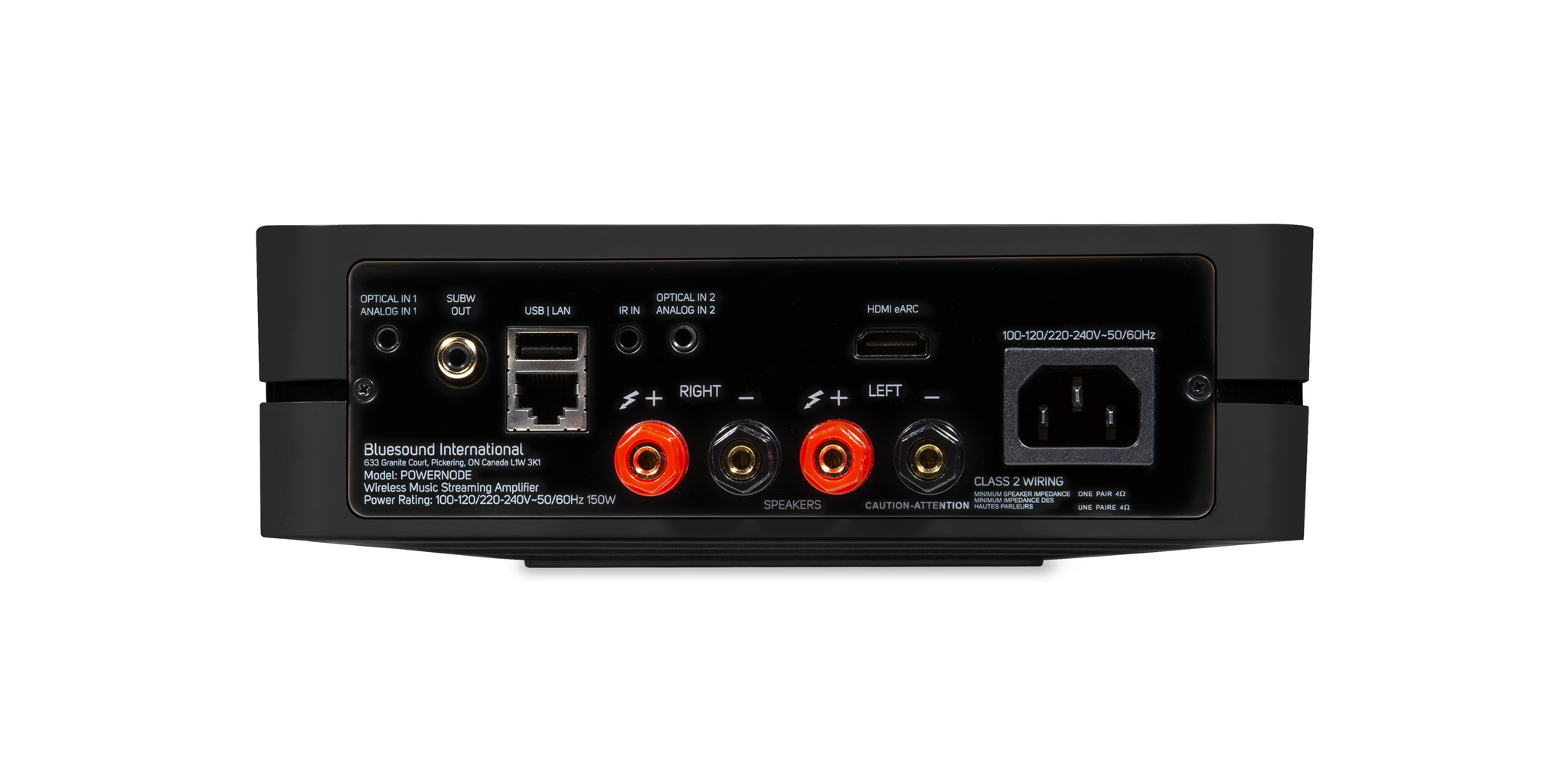 Сетевой усилитель Bluesound Powernode N330 Black