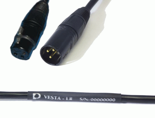 Кабель межблочный балансный Purist Audio Design Vesta XLR 1.0m Luminist Revision