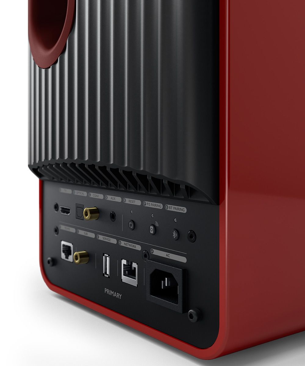 Полочная акустика KEF LS50 Wireless II Crimson Red Special Edition