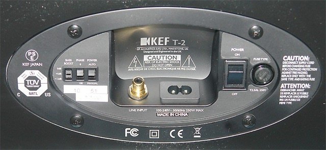 Сабвуфер KEF T2 Sub