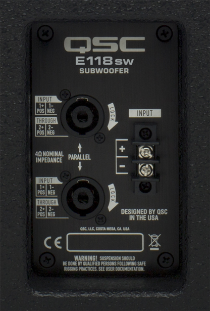 Сабвуфер QSC E118SW