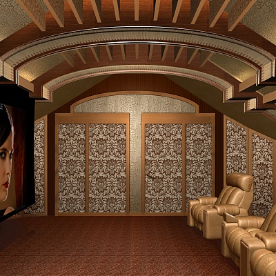 Проекты кинозала фотография - 163