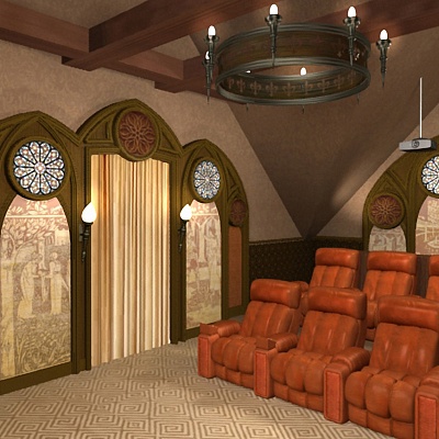 Проекты кинозала фотография - 197