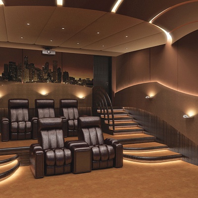 Проекты кинозала фотография - 57