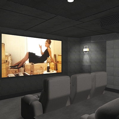 Проекты кинозала фотография - 65