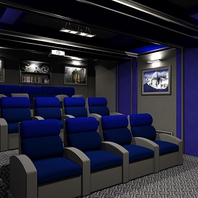 Проекты кинозала фотография - 62