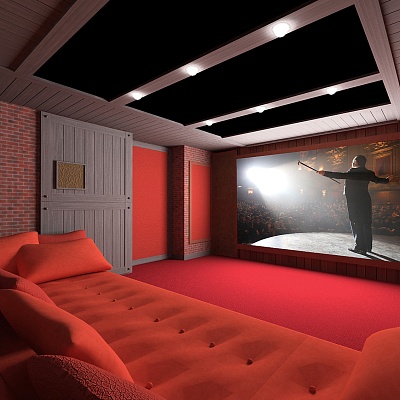 Проекты кинозала фотография - 138